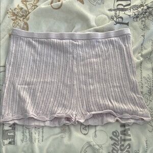 Victoria's Secret Purple Ribbed Panties